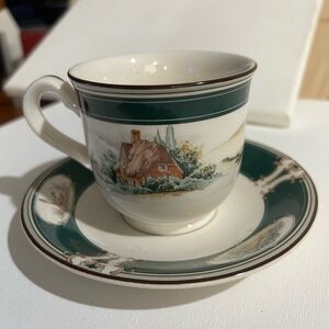Vintage Kelcraft Pursuit 9170 - Cup and Saucer.